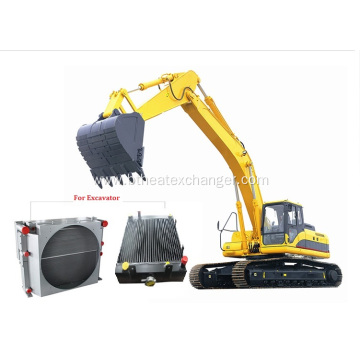 Aluminium Plate Bar Coolers of Excavator